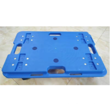 High Performance Plastic Platform Load 150KG Trolleys With Four-Wheel